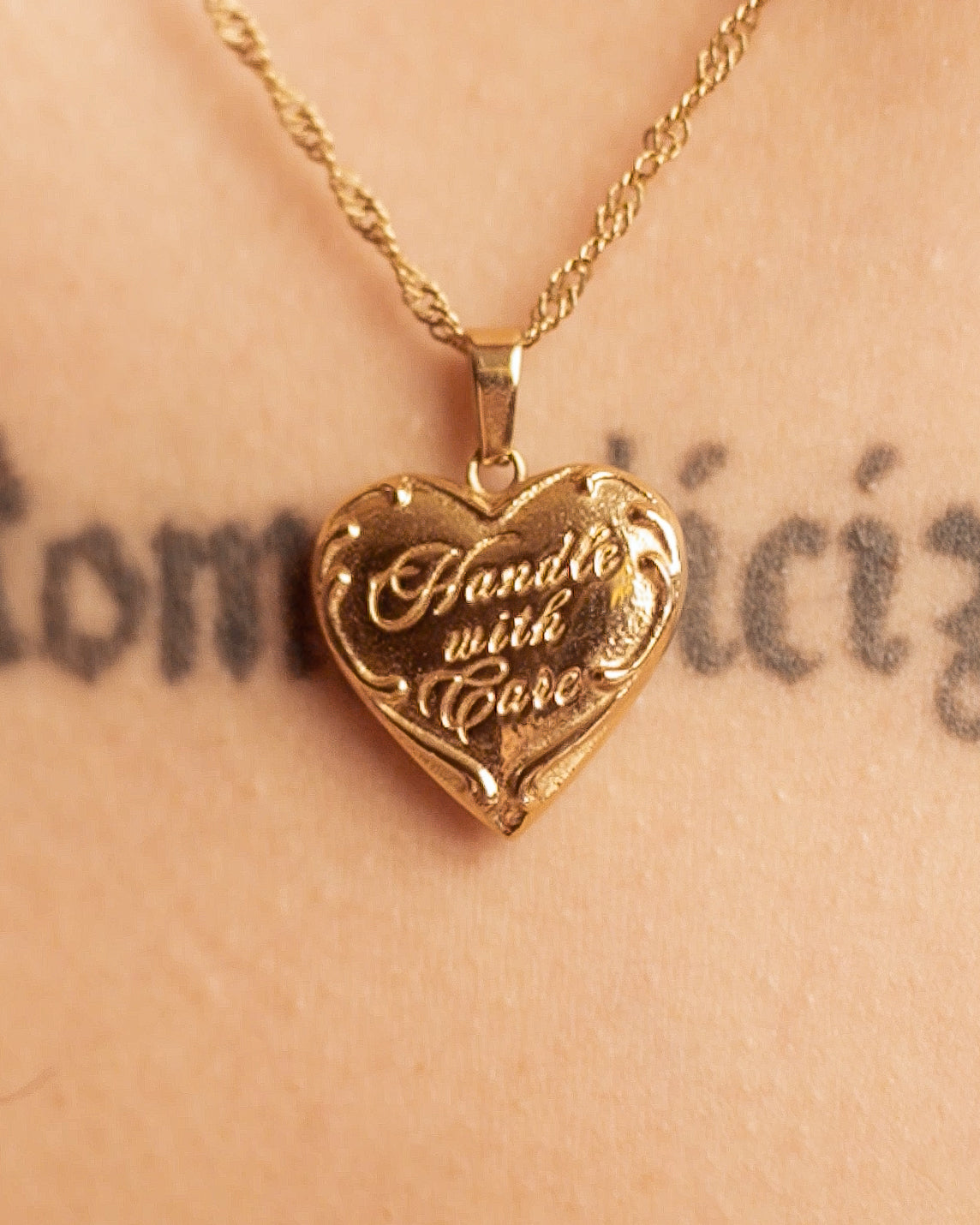 Handle With Care Necklace – Romanticized Society